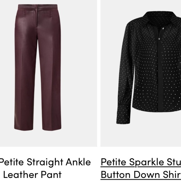 Ann Taylor faux leather pants - Picture 5 of 15